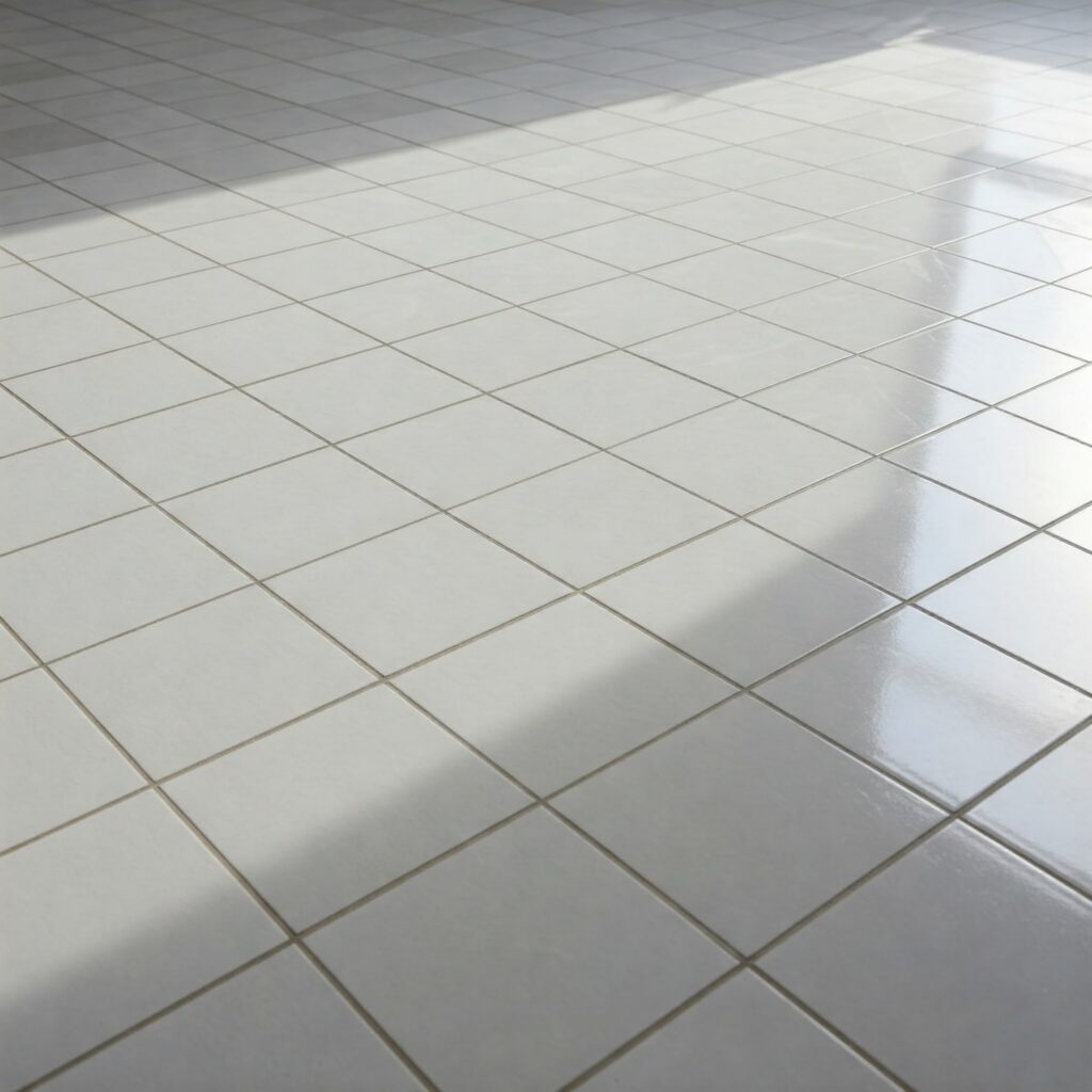 Clean Porcelain Tile flooring